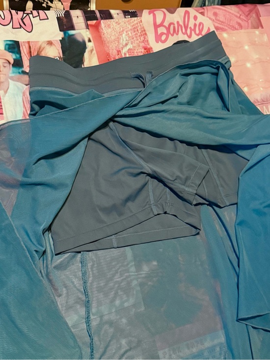 HALARA Dresses & Skirts - HALARA Teal Blue Athletic Skort with Built-in Shorts